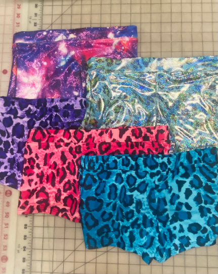 Surprise grab bag of 5 booty shorts - Made in The USA - Festival Clothing